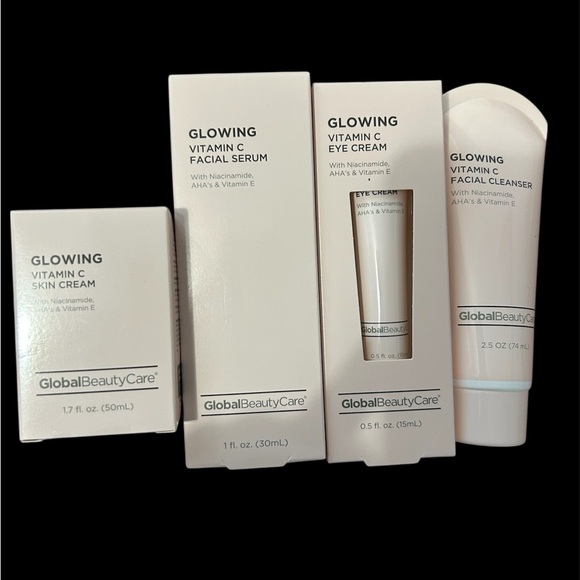 Global Beauty Care Other - Glowing Vitamin C Skincare Set - White by Global Beauty Care NWT